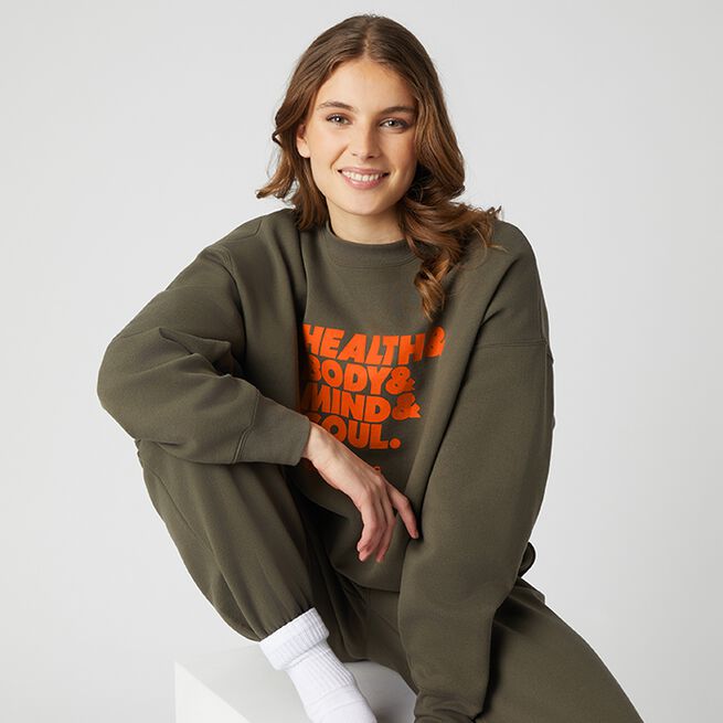 Studio Oversized Genser Green