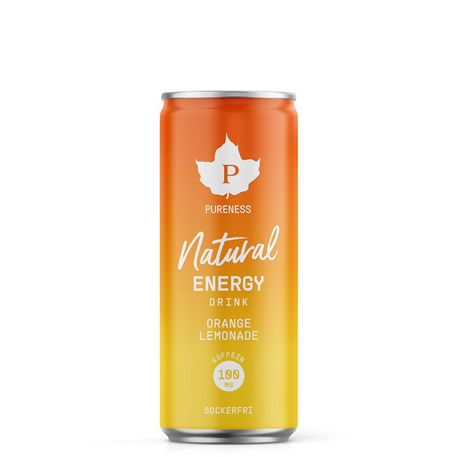 Natural Energidrikk 330 ml Appelsin Lemonade Apelsin