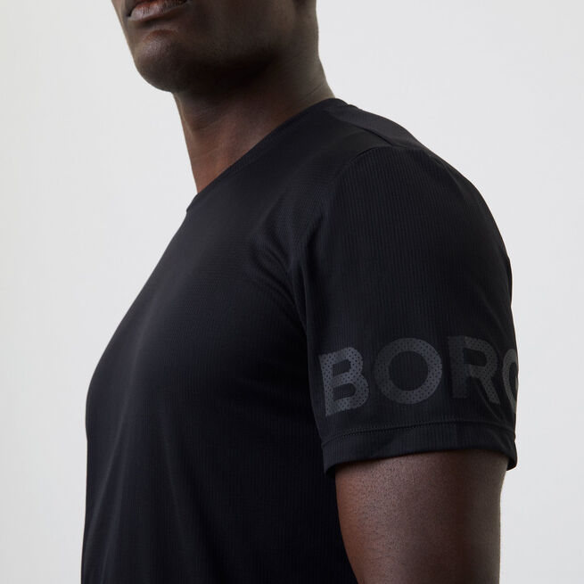 Borg Light T-shirt, Black Beauty