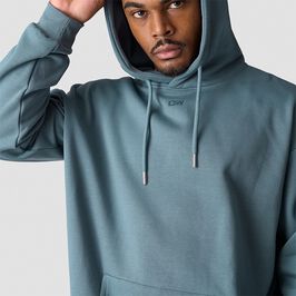Everyday Relaxed Hoodie Men, Steel Blue, L  Everyday Relaxed Hettegenser Blå