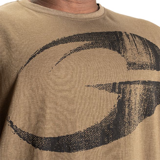 Pump Cover Iron Tee, Amy Green Melange