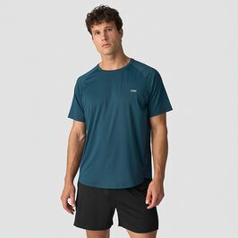 Stride Raglan T-shirt, Dark Dusty Teal, L  Stride Raglan T-shirt Dark Teal