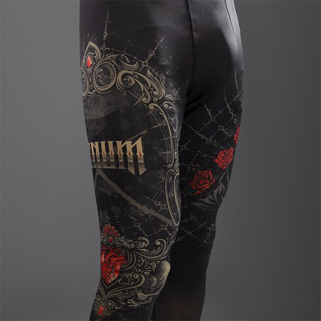 Santa Muerte 5.0 Tights Svart Gull