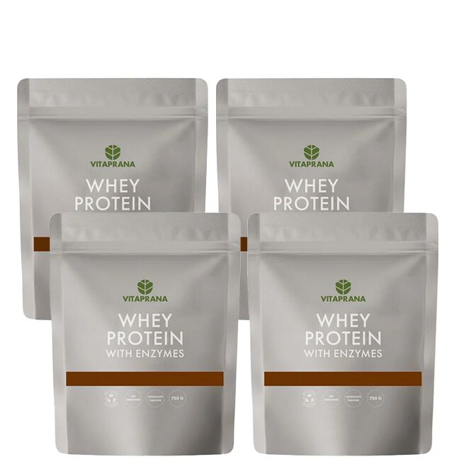 Mix&Match 4 x Myseproteinkonsentrat Grass-fed 750 g