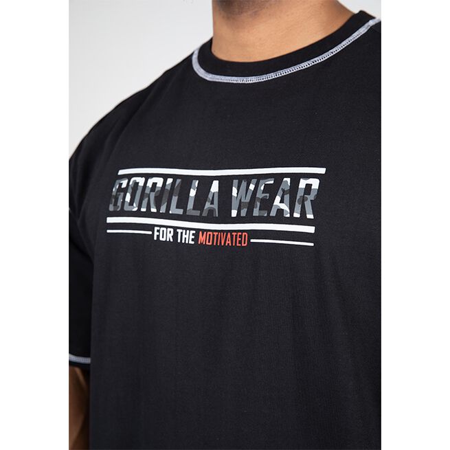Saginaw Oversized T-Shirt, Black