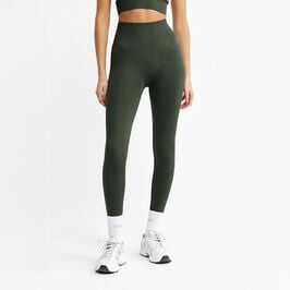 Signature Seamless Tights, Dark Green, XS  Treningstights Mørkgrønn
