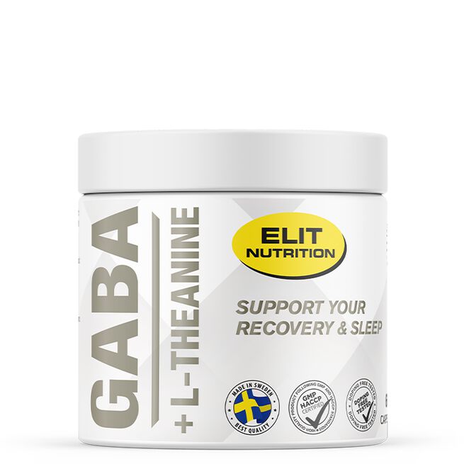 ELIT GABA + L-Theanine Aminosyrer 60 kapsler
