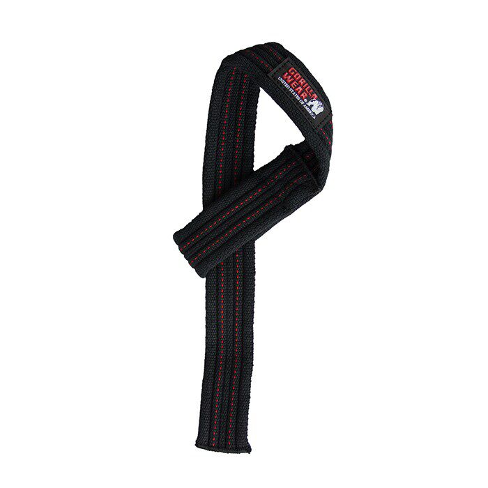 Hardcore Lifting Straps Svart/R&oslash;d