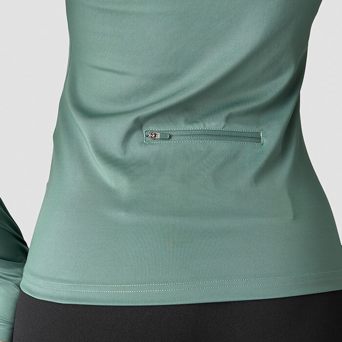 Everyday Treningsgenser Zip Gr&oslash;nn