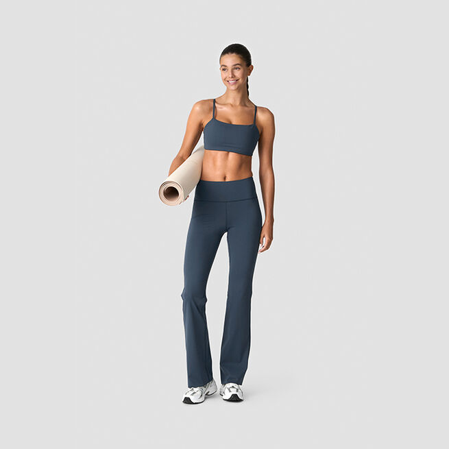 Nimble Flared Tights Blå