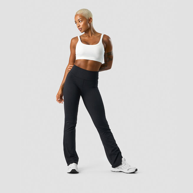 Nimble Flared Tights Svart