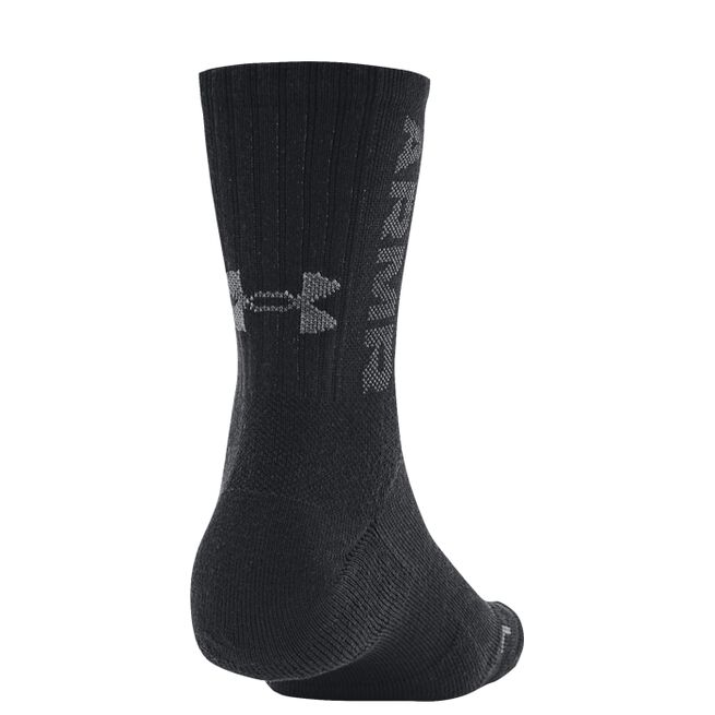 3-Maker 3pk Mid-Crew, Black