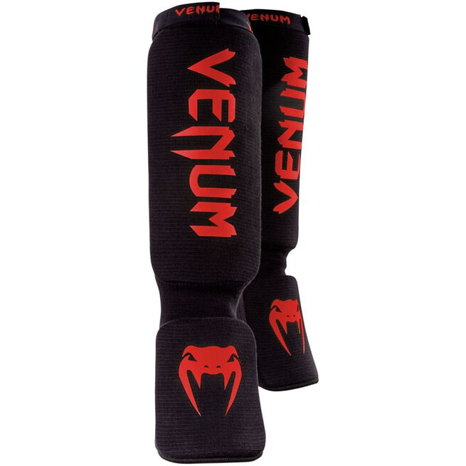 Venum Kontact Shinguards Black/Red