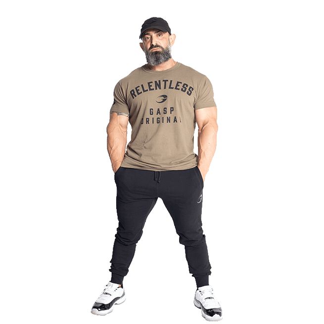 GASP Tapered Joggers, Black
