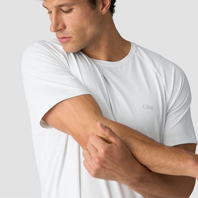 Stride Raglan T-skjorte Hvit