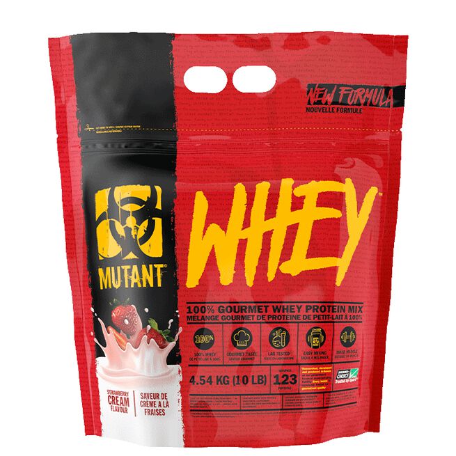Mutant Whey Myseprotein 4,5 kg Strawberry Cream