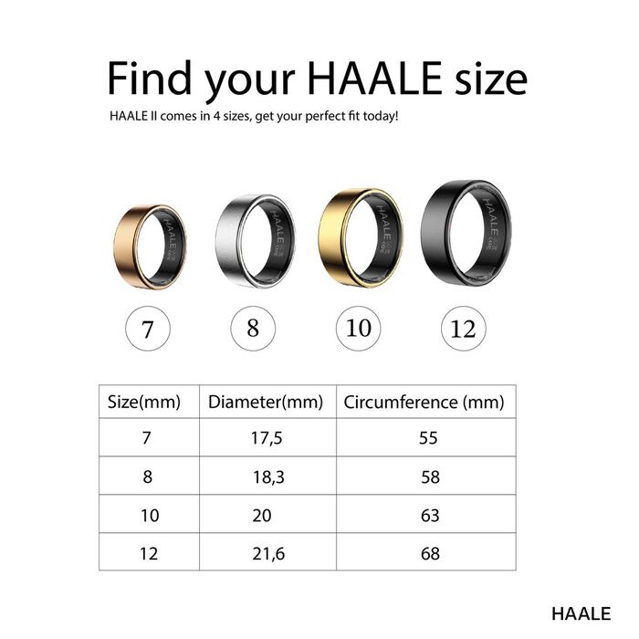 HAALE II Smart Ring Gold