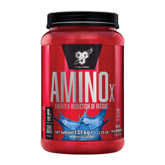 Amino-X BCAA Pulver 70 porsjoner Blue Raz