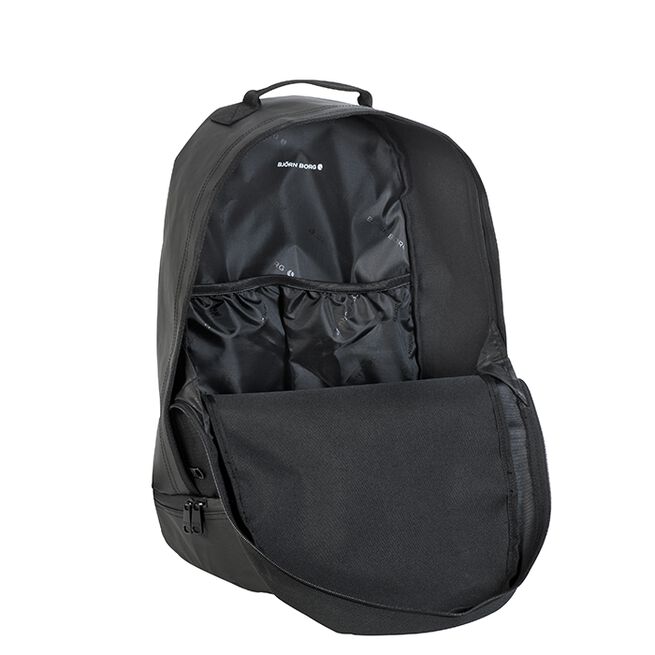 Borg Duffle Backpack, Black Beauty
