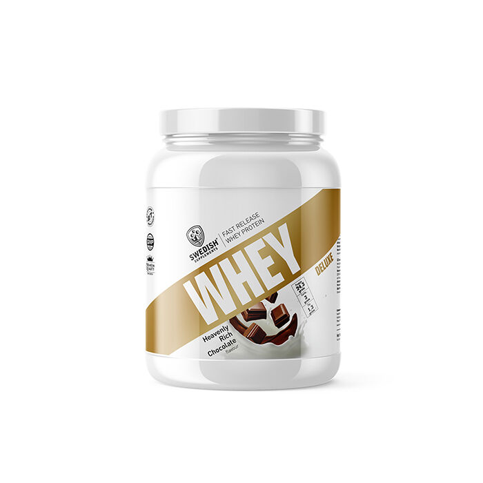 Whey Deluxe Myseprotein 900 g Heavenly Rich Chocolate