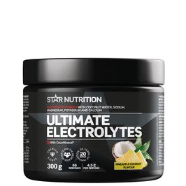 Ultimate Electrolytes, 300g, Pineapple Coconut  Ultimate Electrolytes Væskeerstatning 300 g Pineapple Coconut