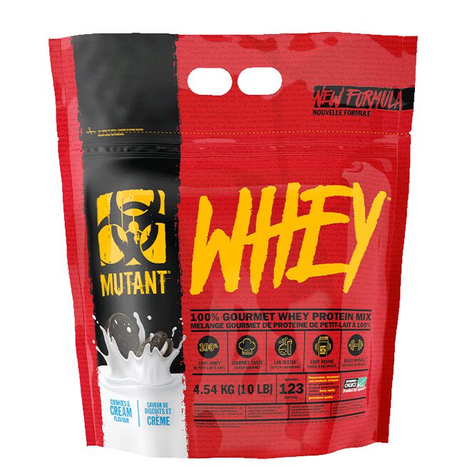 Mutant Whey Myseprotein 4,5 kg Cookies & Cream