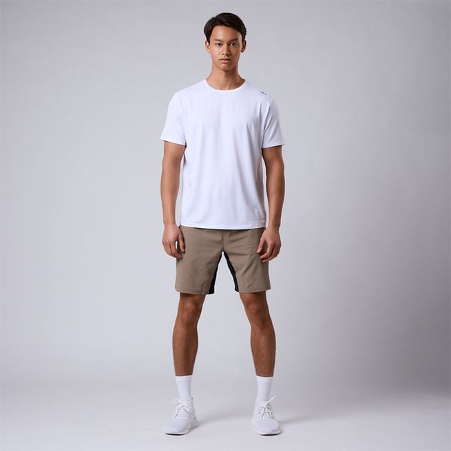 Flow Mesh T-skjorte Hvit