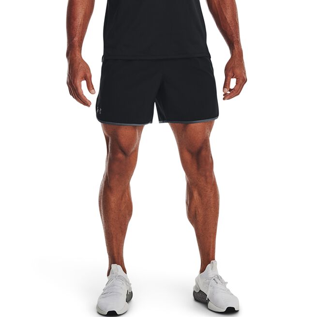 UA Boxed Sportstyle SS + UA HIIT Woven 6in Shorts