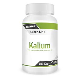 Kalium, 100 caps  Kalium 100 kapsler