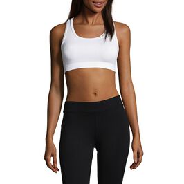 Iconic Sports Bra, White, AB/L  Iconic Sports Bra, White