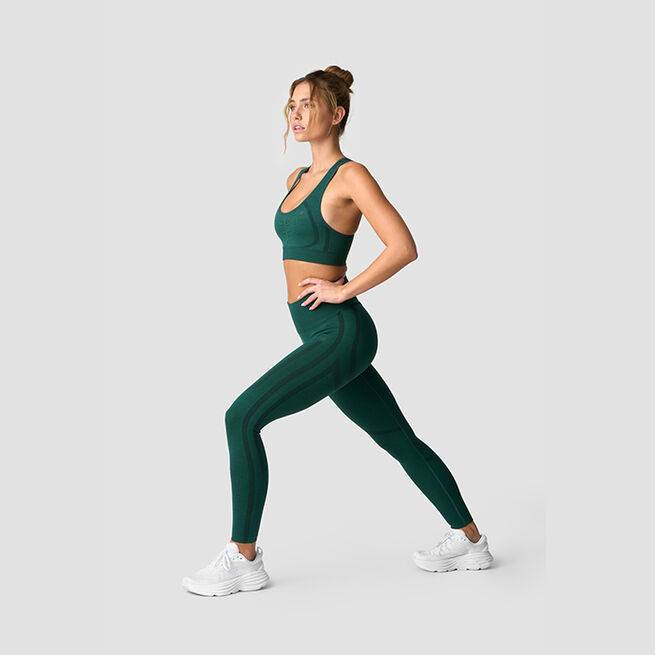 Rush Seamless Sport-BH Mørkgrønn