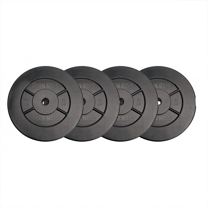 Vektskiver Pakke 20 kg 25 mm 4 x 5 kg