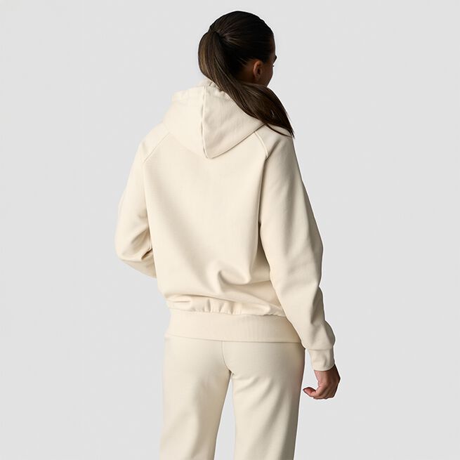Everyday Zip Hoodie Wmn, Cream