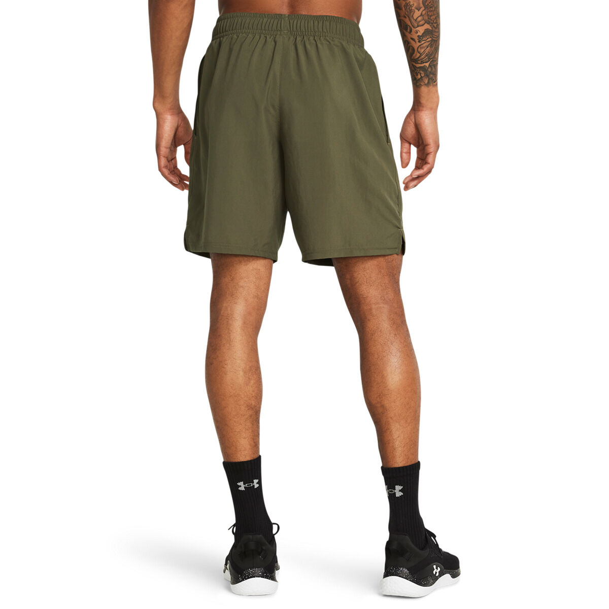 Woven Wdmk Shorts M&oslash;rk Gr&oslash;nn