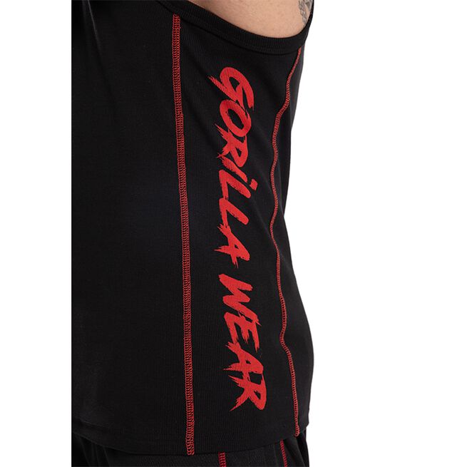 Monterey Tank Top, Black/Red