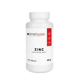 SmartSupps Zinc Citrate, 200 tabs  Sinksitrat 200 tabletter