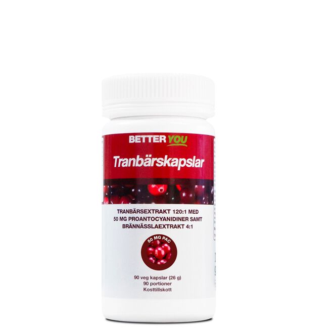Tranebærkapsler 90 kapsler
