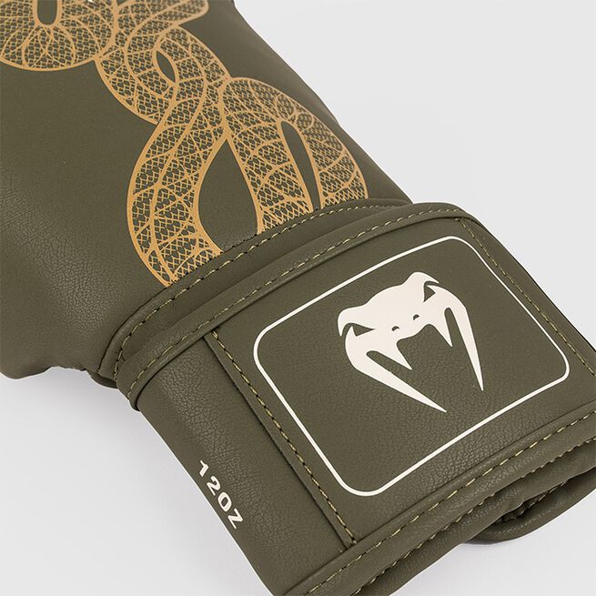 Serpenti Boksehansker Khaki Bronse Ivory