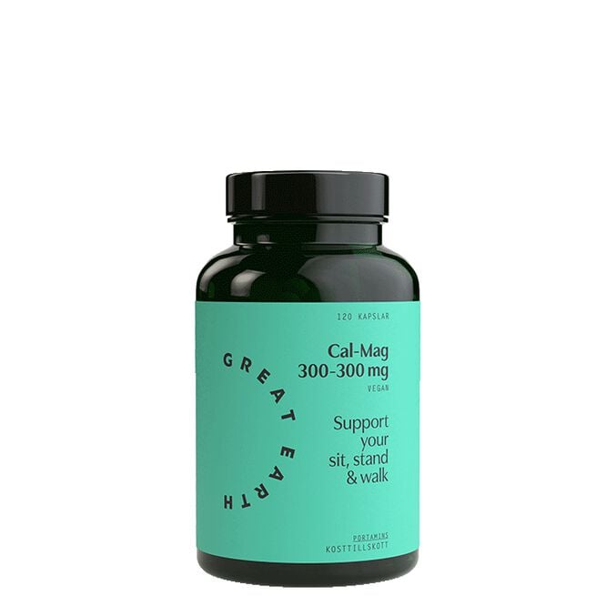 Kalsium Magnesium 300/300 mg 120 kapsler