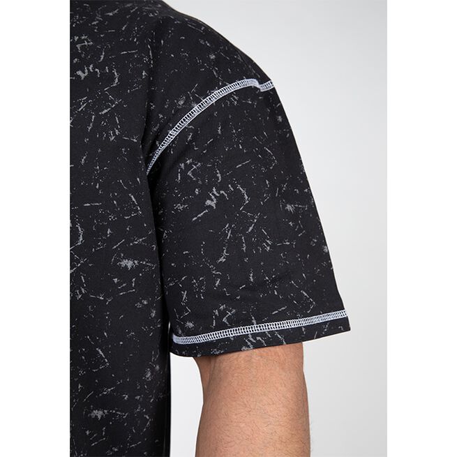 Saginaw Oversized T-Shirt, Washed Black