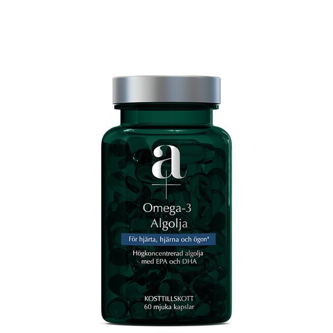 Omega-3 algeolje 60 myke kapsler
