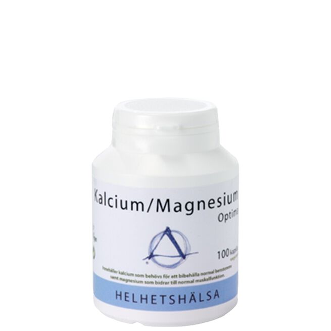 Kalsium/Magnesium Optimal 100 kapsler