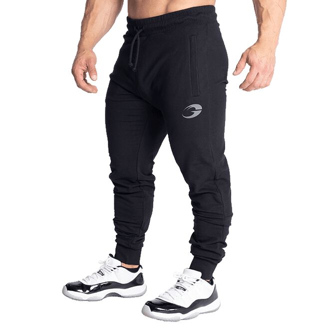 GASP Tapered Joggers, Black, S 