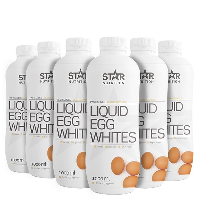 6 x Flytende Eggehvite, 1000 ml
