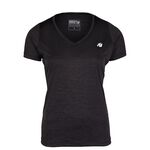 Elmira V-Neck T-Shirt, Black, M 