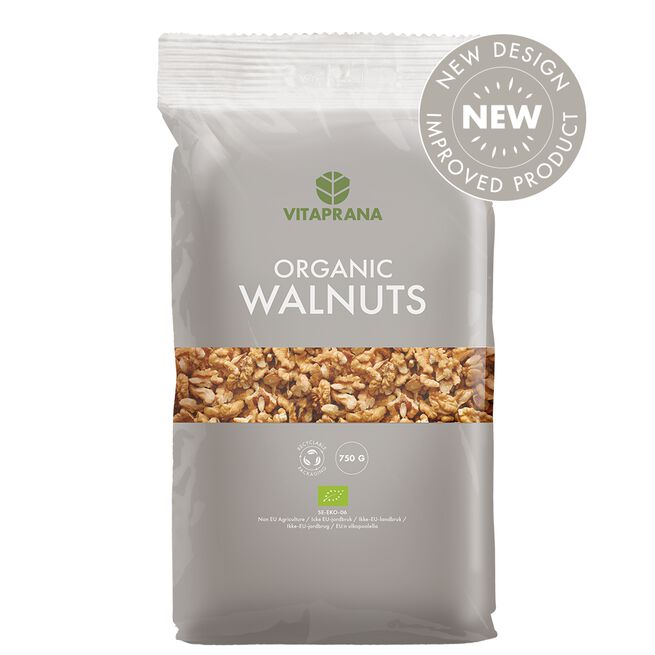 Vitaprana Organic Walnuts, 750g