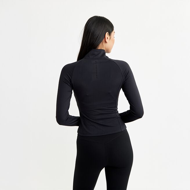 Zip Cardigan Svart