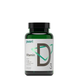 D3 D-vitamin Puori D3-Vitamin + Kokosolje 120 kapsler