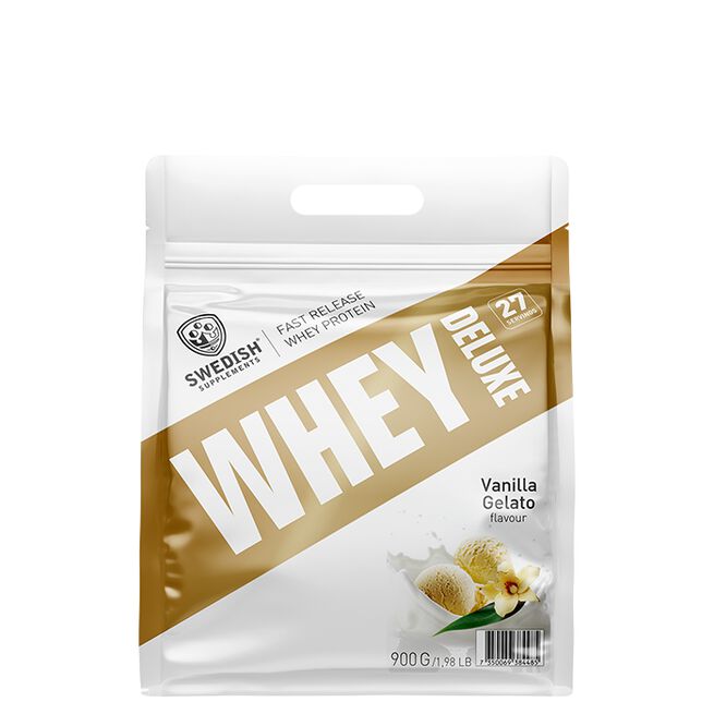 Whey Deluxe Myseprotein 900 g Vanilla Gelato