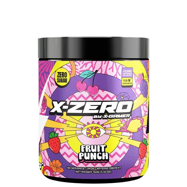 X-Gamer X-Zero 160 g (6 smaker) X-Gamer Fruit Punch